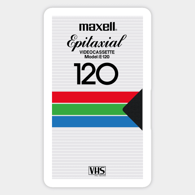 Maxell VHS Sticker by AtelierNab